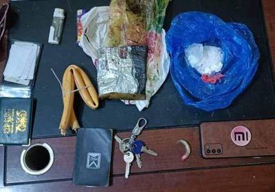 تحريات أمنية تقود للقبض على تاجر مخدرات في المكلا