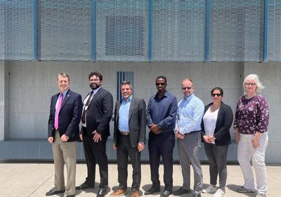 فاجن يزور البعثة الأممية للتحقيق والتفتيش