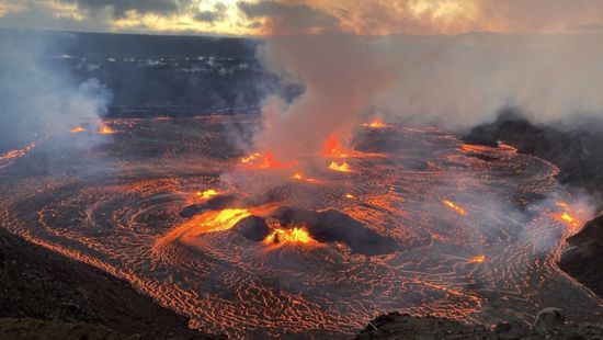 بركان كيلويا يثور مجددا في هاواي