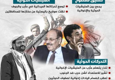 خيانة إخوانية تنذر بتسليم مأرب (إنفوجراف)