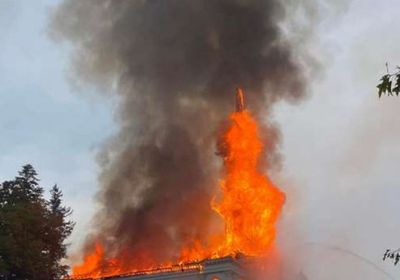 رصد دخان في النرويج ناجم عن حرائق الغابات بكندا