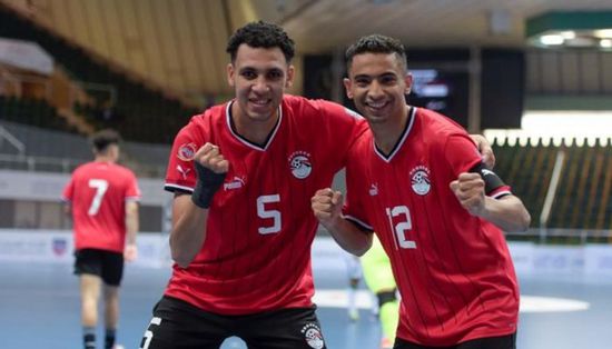 موعد مباراة مصر وفلسطين في بطولة كأس العرب للصالات