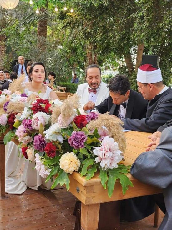 علي الحجار يحتفل بحفل زفاف نجله