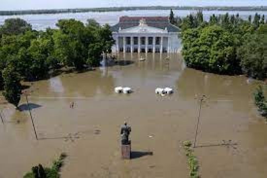 فيضان نهر "دنيبرو" يجرف مقابر عسكرية ألمانية
