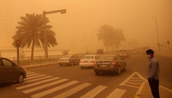 منخفض جوي صحراوي مصحوب بأتربة يضرب مصر