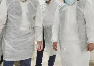 فريق سلمان للإغاثة يتفقد تجهيز 24 ألف طن قمح بعدن