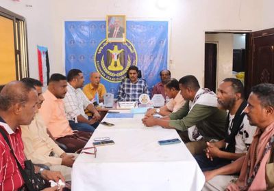 المحمدي يطلع على أنشطة القيادة المحلية للانتقالي في المكلا