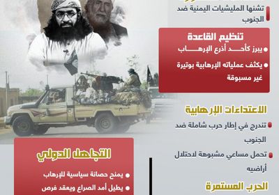 الحصانة السياسية للإرهاب على الجنوب (إنفوجراف)