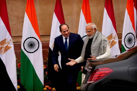 رويترز: الهند ومصر تبحثان التوصل لاتفاق مقايضة سلع