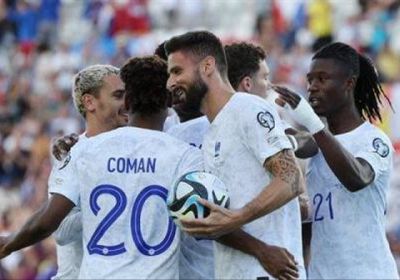 منتخب فرنسا يفوز على جبل طارق بثلاثية بتصفيات أوروبا
