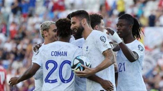 منتخب فرنسا يفوز على جبل طارق بثلاثية بتصفيات أوروبا