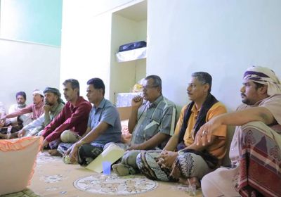 انتقالي وادي حضرموت يزور المفرج عنهم من معتقلات الإخوان