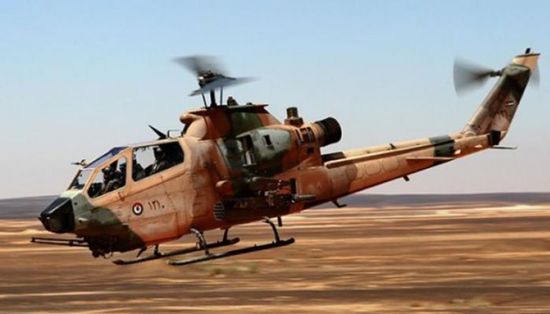 إصابة طيارين في تحطم مروحية عسكرية بالأردن