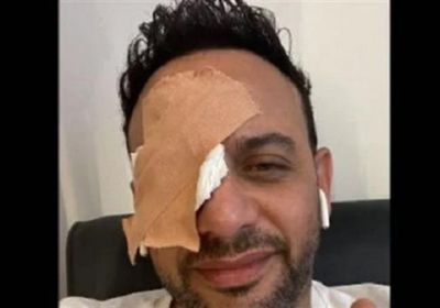 خالد سرحان يتسبب في إصابة مصطفى قمر في عينه