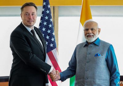 ماسك يبحث مع مودي  الاستثمارات في الهند