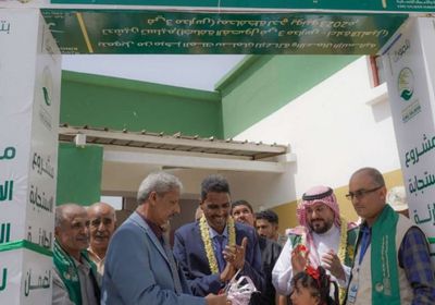 إعادة تأهيل 6 مدارس في لحج بجهود سعودية