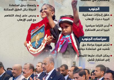 الجنوب.. صانع السلام ومحوره (إنفوجراف)