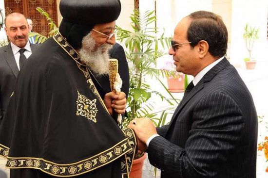 البابا تواضروس يهنئ الرئيس السيسي بمناسبة عيد الأضحى
