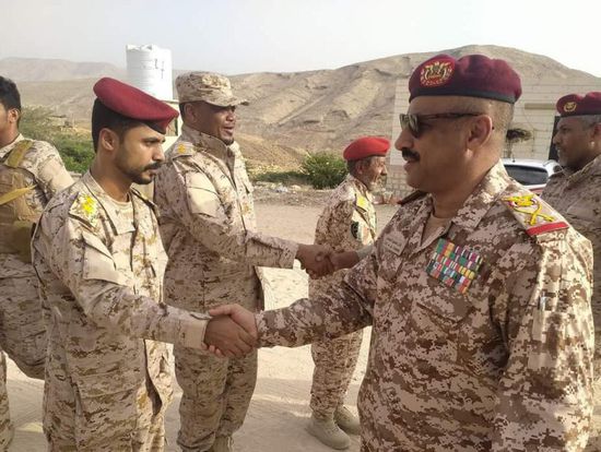 اللواء التميمي يزور لواء الشرطة العسكرية بالمنطقة الثانية