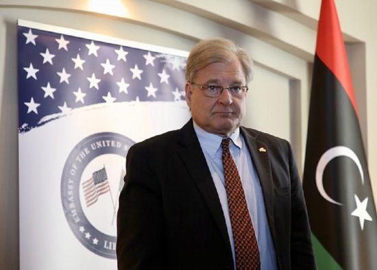السفير الأمريكي بليبيا يثير أزمة بالبرلمان الليبي