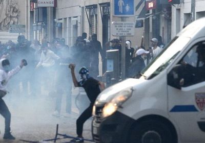 فرنسا تنشر 45 ألف شرطي لمواجهة أعمال العنف