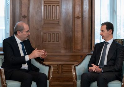 وزير الخارجية الأردني يبحث مع "الأسد" قضية اللاجئين السوريين