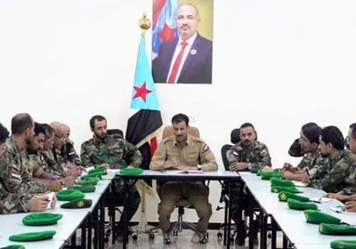 قيادة حزام عدن تتابع سير حملة منع حمل السلاح