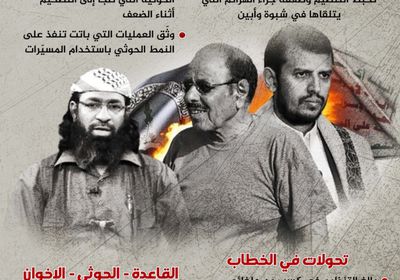 القاعدة تُغازل الحوثي والإخوان (إنفوجراف)