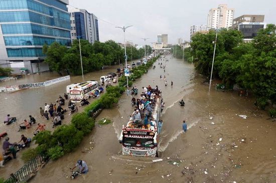 أمطار غزيرة تقتل 18 شخصًا في باكستان
