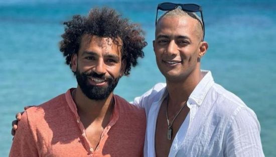 محمد رمضان ينشر صورة جديدة مع محمد صلاح