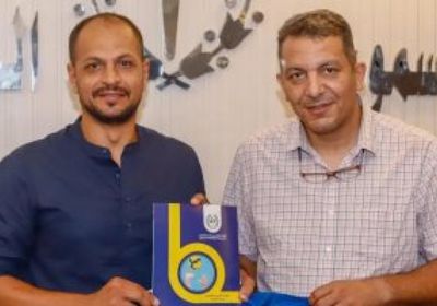 سموحة يتعاقد رسميا مع لاعب اليد خالد الفيومي