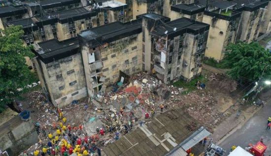 11 قتيلًا على الأقل في انهيار مبنى في البرازيل