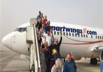 مطار مرسى علم يستقبل 22 رحلة طيران