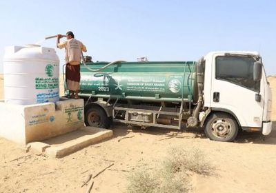 ضخ 805 آلاف لتر مياه صالحة للشرب في حجة