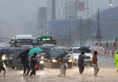إلغاء رحلات طيران في كوريا الجنوبية بسبب الأمطار