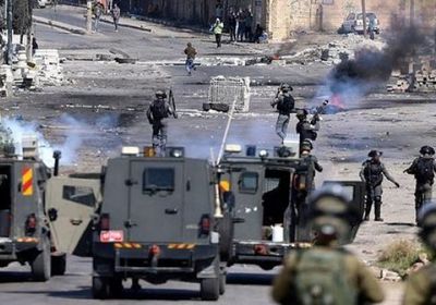اشتباكات بين قوات الاحتلال والفلسطينيين بالضفة