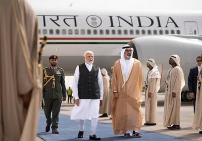 رئيس وزراء الهند يصل أبوظبي في زيارة رسمية للإمارات