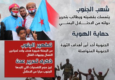 ثورة الجنوب بميادين النضال وجبهات القتال (إنفوجراف)