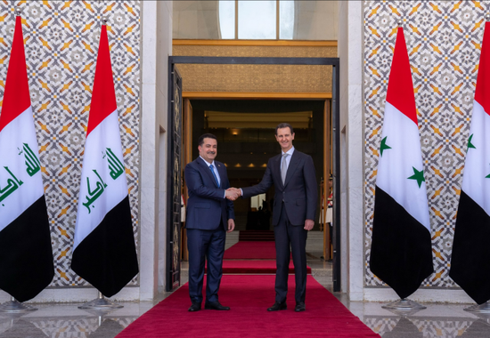 الأسد والسوداني يشددان على ضرورة تعزيز العلاقات