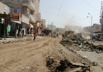 انطلاق أعمال تأهيل الخط الرئيسي في الحبيلين بردفان