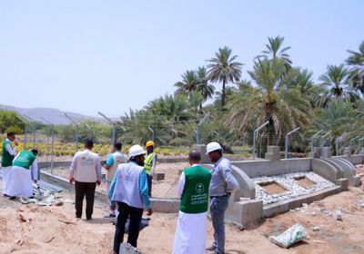 البرنامج السعودي ينفذ 35 منظومة ري زراعي بـ3 محافظات