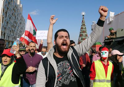 احتجاجات بلبنان تنديدًا باللاجئ السوري