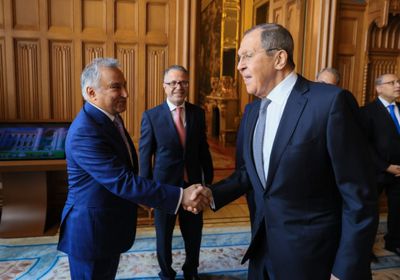 وزير الخارجية الروسي يستقبل سفير السعودية في موسكو