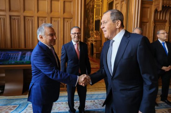 وزير الخارجية الروسي يستقبل سفير السعودية في موسكو