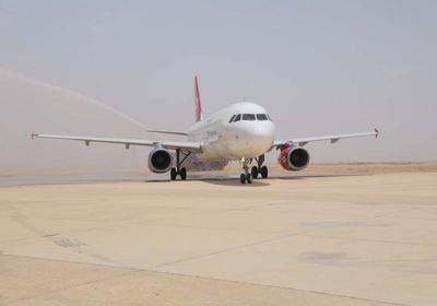 إطلاق أولى رحلات تشغيل مطار الغيضة الدولي