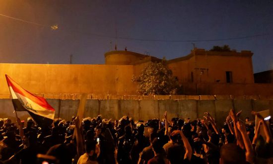 عراقيون يحاولون الاحتجاج عند سفارة الدنمارك