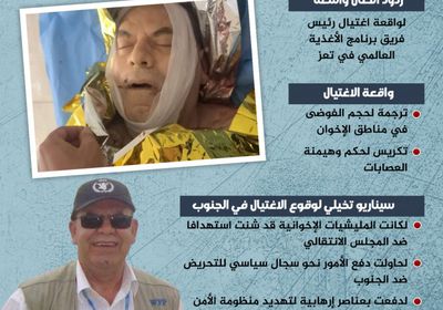 اغتيال مسؤول الغذاء العالمي.. ماذا لو وقع في الجنوب؟ (إنفوجراف)