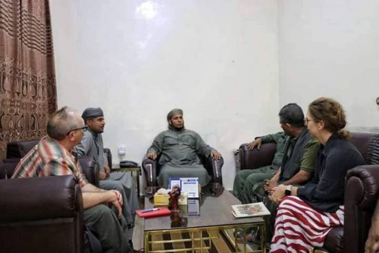 محافظ سقطرى يستقبل وفد المجلس الثقافي البريطاني