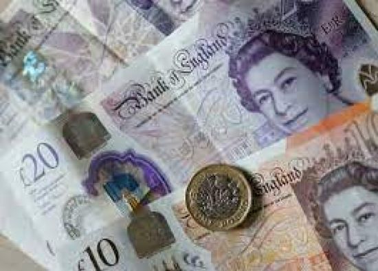 هبوط سعر الجنيه الإسترليني مقابل الدولار واليورو اليوم