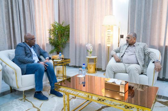 الرئيس الزُبيدي يطلع على مشاريع "أوتشا" واحتياجاته